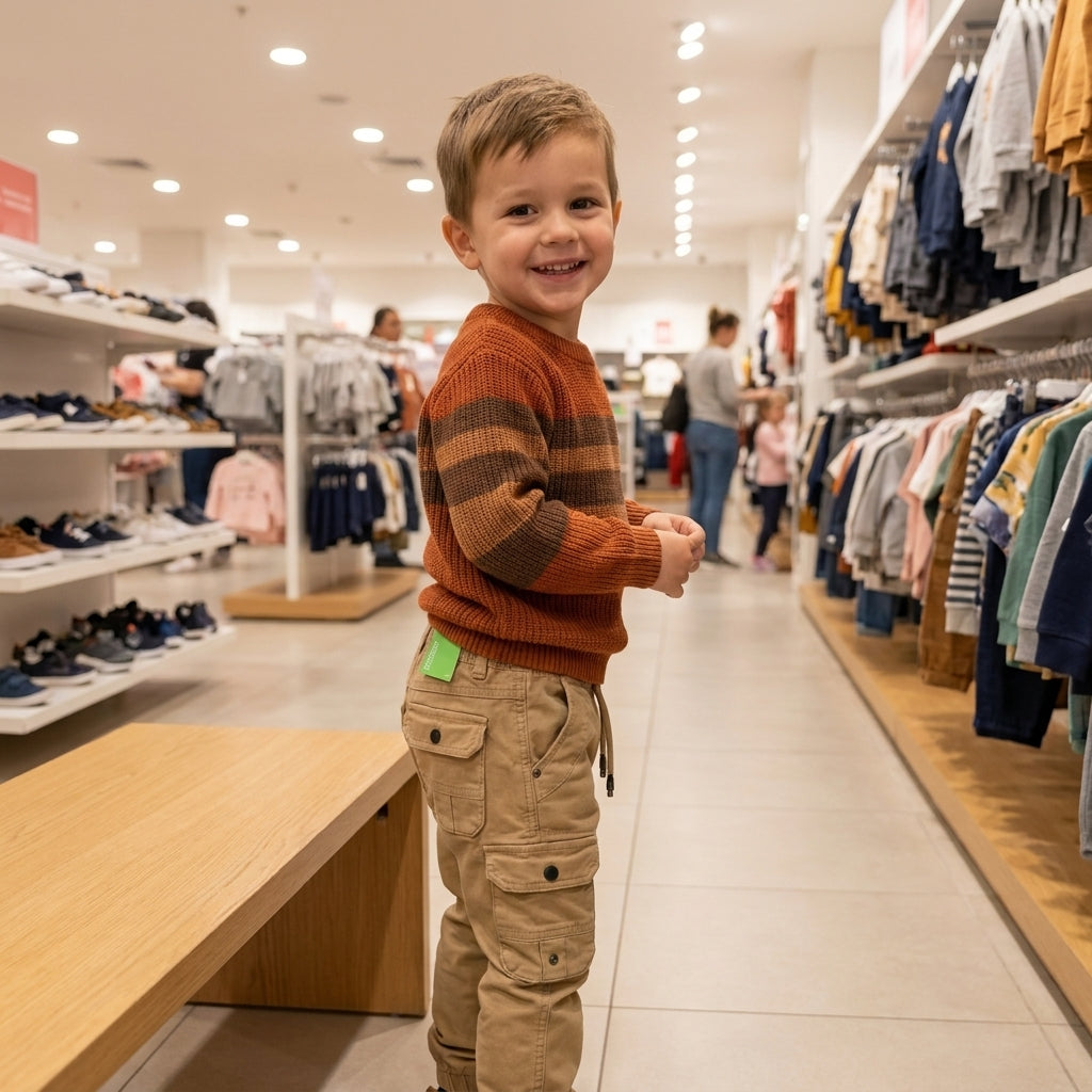 Pantalon Cargo Enfant (2 ans a 8 ans )