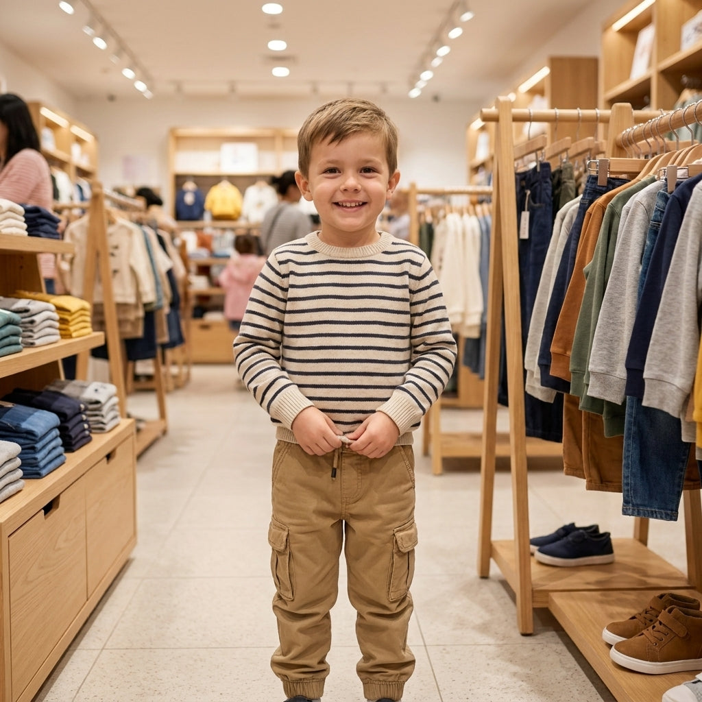 Pantalon Cargo Enfant (2 ans a 8 ans )